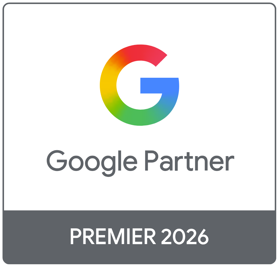 Selo Google Partner Premier 2026